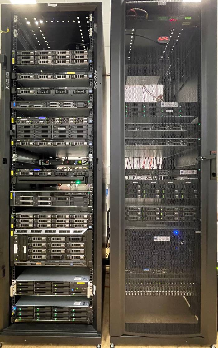 The cabin in computer room