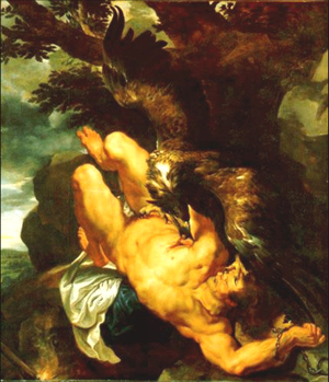 Prometheus Bond by Pieter Paul Rubens